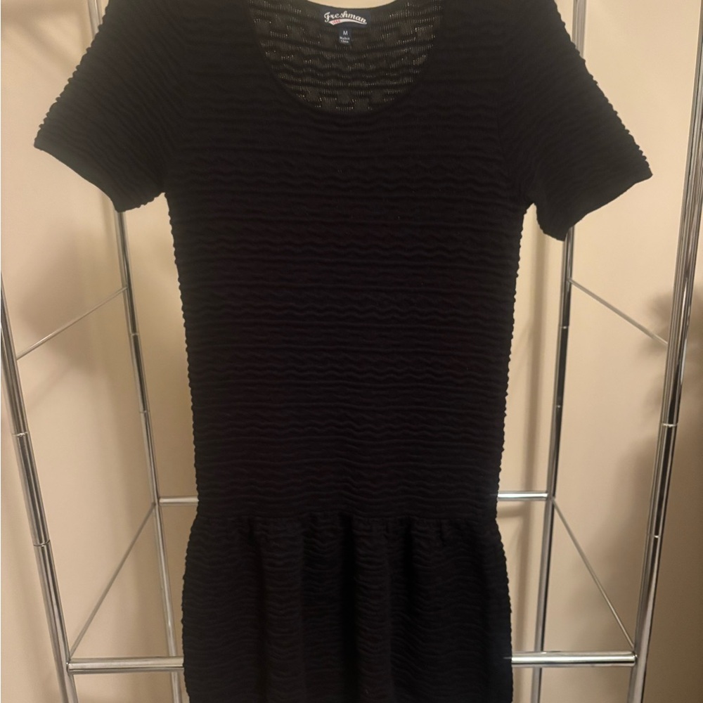 Freshman Black Knit long top